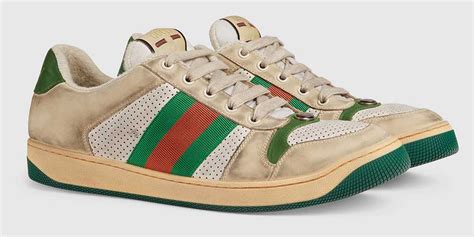 Gucci Is Selling Sneakers That Purposely Look Dirty .